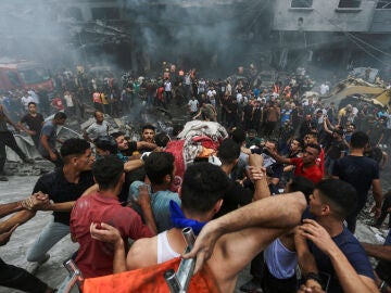 A new Israeli bombing on the Jabalia refugee camp leaves nine dead
