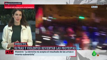 Rita Maestre tacha de "tarde y obligada" la condena del PP a las protestas: "Nos quieren arrinconar"