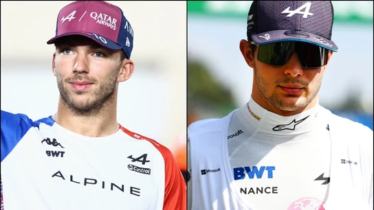 Pierre Gasly y Esteban Ocon Pierre Gasly y Esteban Ocon