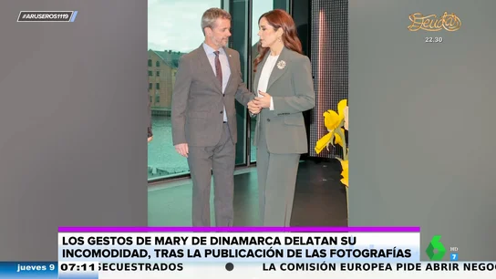 La caras de Mary de Dinamarca "esquivando" al príncipe Federico tras sus imágenes con Genoveva Casanova: "Está tensa" La caras de Mary de Dinamarca "esquivando" al príncipe Federico tras sus imágenes con Genoveva Casanova: "Está tensa"