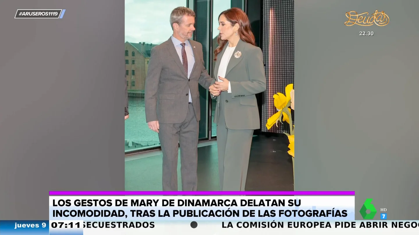 La caras de Mary de Dinamarca "esquivando" al príncipe Federico tras sus imágenes con Genoveva Casanova: "Está tensa" La caras de Mary de Dinamarca "esquivando" al príncipe Federico tras sus imágenes con Genoveva Casanova: "Está tensa"