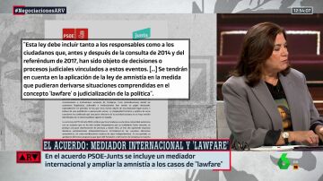 Lucía Méndez, sobre el pacto entre PSOE y Junts: "Para el partido socialista es una investidura muy amarga"