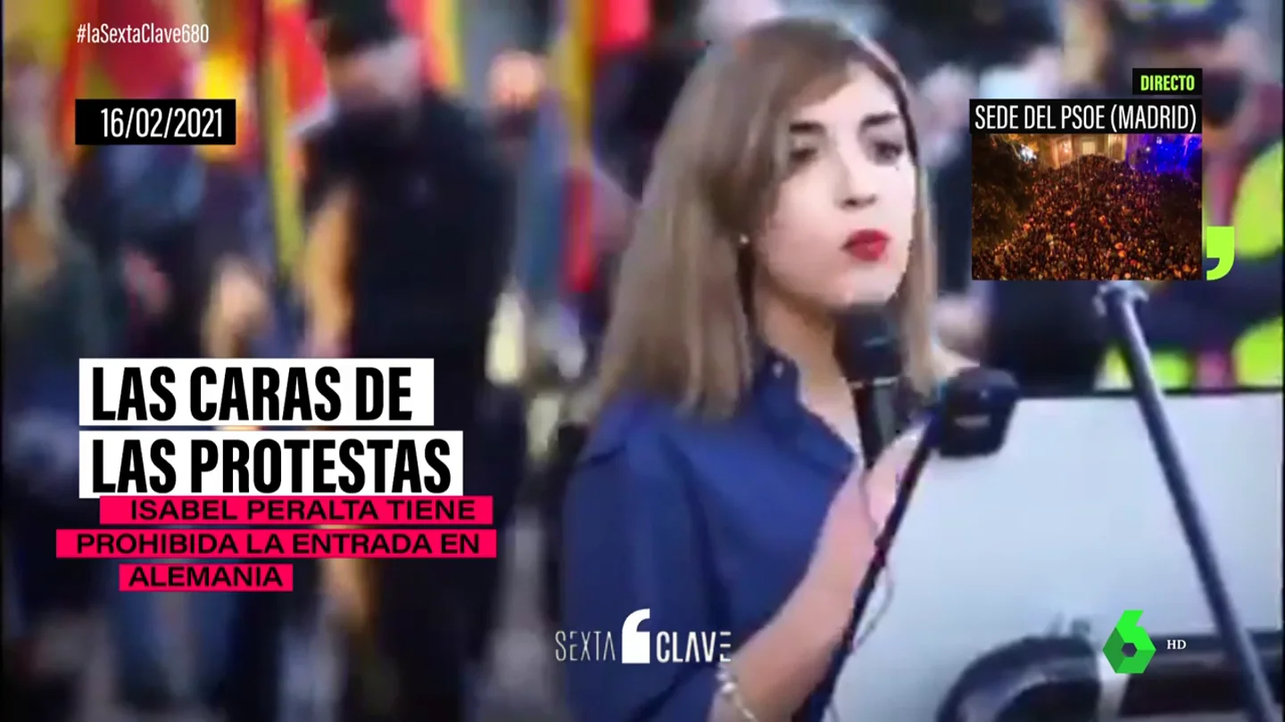 Los líderes ultras que calientan las protestas en Ferraz: desde la extrema derecha al 'Capitán España' Los líderes ultras que calientan las protestas en Ferraz: desde la extrema derecha al 'Capitán España'