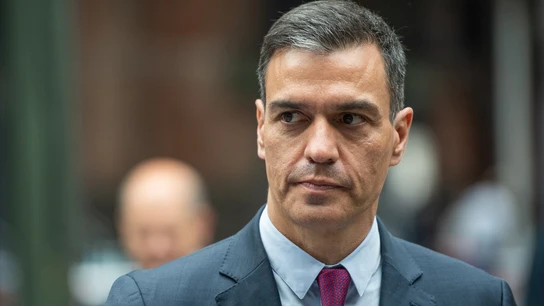 Imagen de archivo de Pedro Sánchez en Bruselas Los inspectores de Hacienda ven inconstitucional la cesión del 100% de tributos a Cataluña