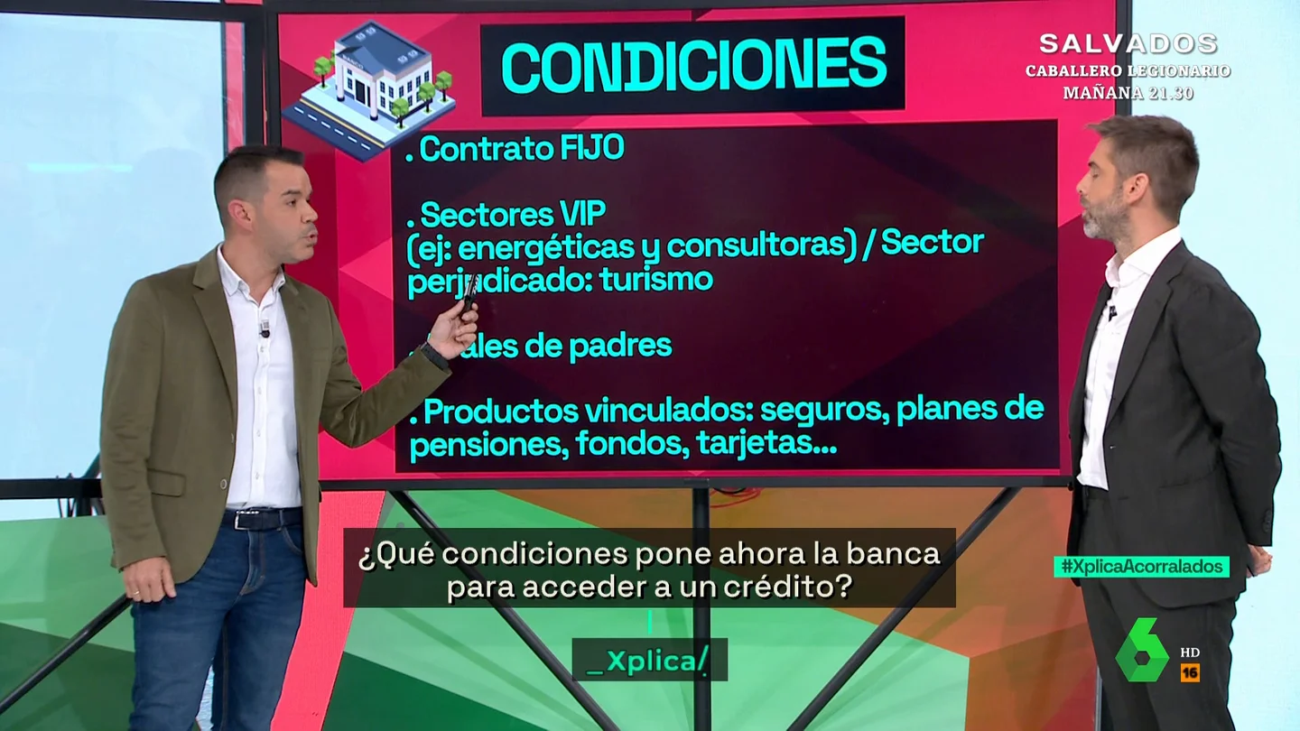 José María Camarero analiza los exigentes requisitos de los bancos para conceder créditos José María Camarero analiza los exigentes requisitos de los bancos para conceder créditos