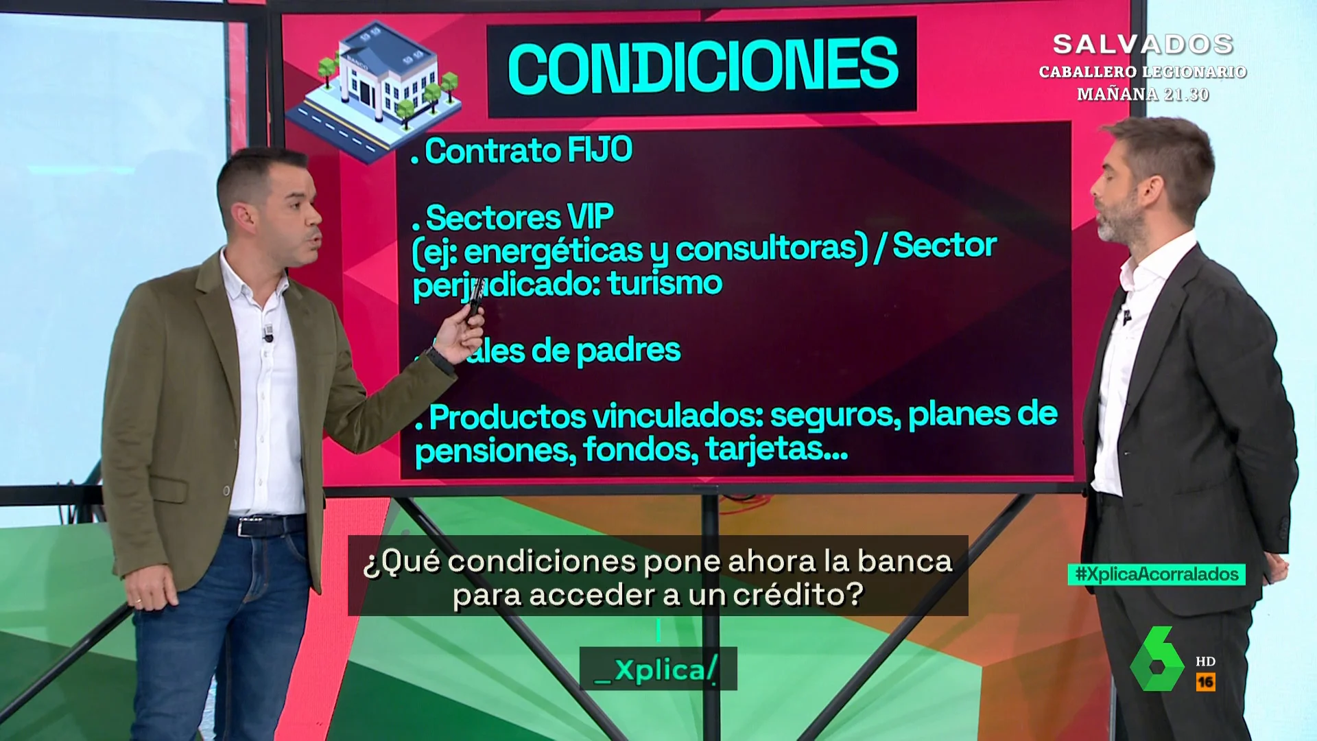 José María Camarero analiza los exigentes requisitos de los bancos para conceder créditos