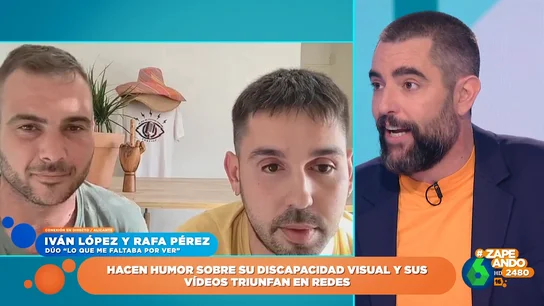 'Lo que me faltaba por ver': un dúo cómico que rompe tabús en torno a la invidencia 'Lo que me faltaba por ver': un dúo cómico que rompe tabús en torno a la invidencia