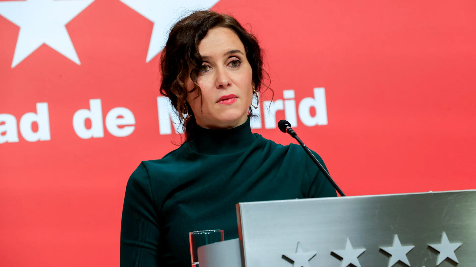 La presidenta de la Comunidad de Madrid, Isabel Díaz Ayuso