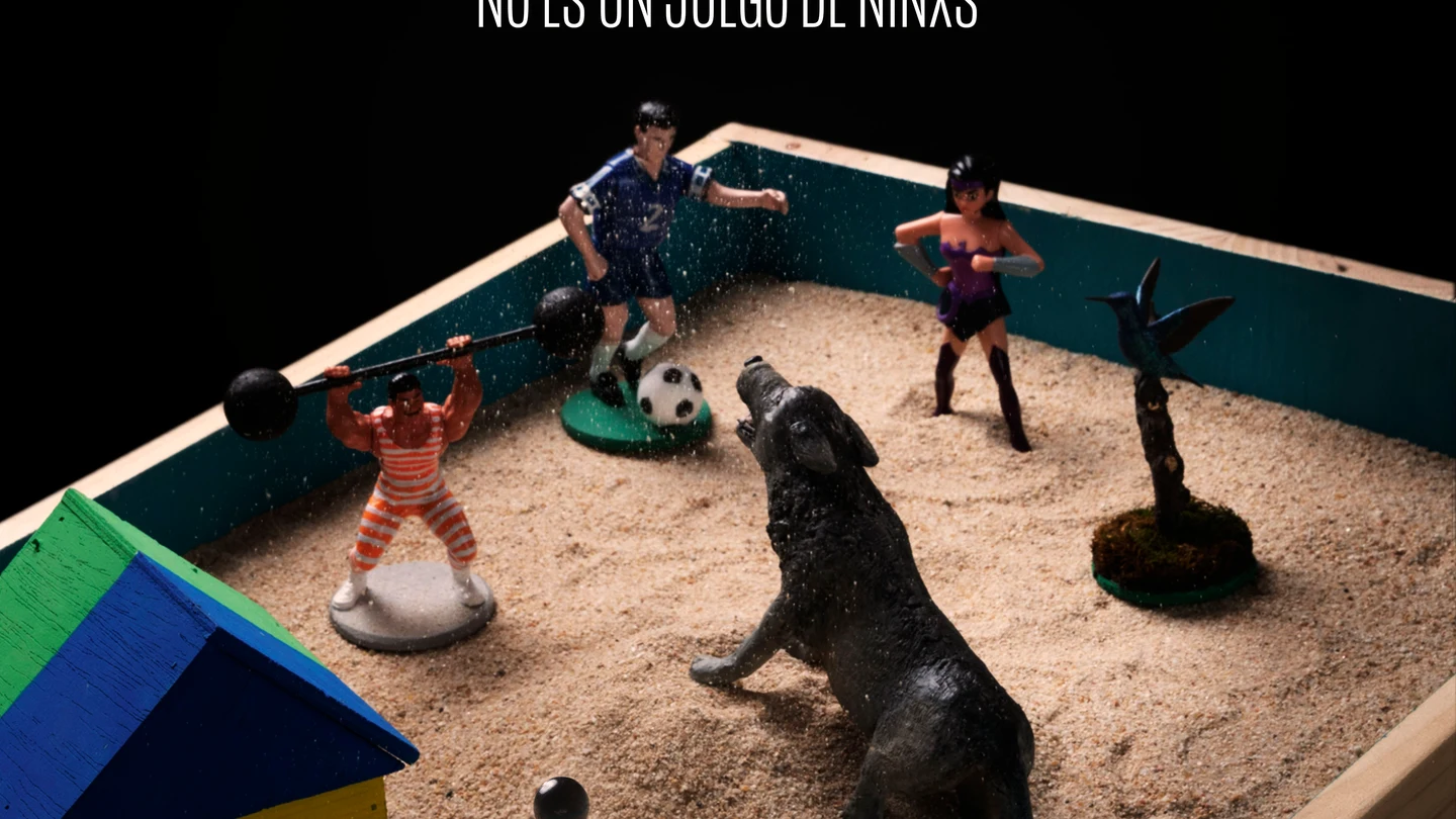 Cartel oficial de 'La caja de arena', la serie de atresplayer y Neox contra el bullying. Cartel oficial de 'La caja de arena', la serie de atresplayer y Neox contra el bullying.