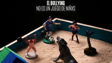 Cartel oficial de 'La caja de arena', la serie de atresplayer y Neox contra el bullying.