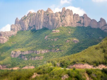 Montaña de Montserrat, en Cataluña