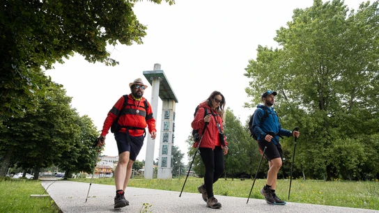 El Camino de Santiago bate récords de peregrinos este fin de semana El Camino de Santiago bate récords de peregrinos este fin de semana