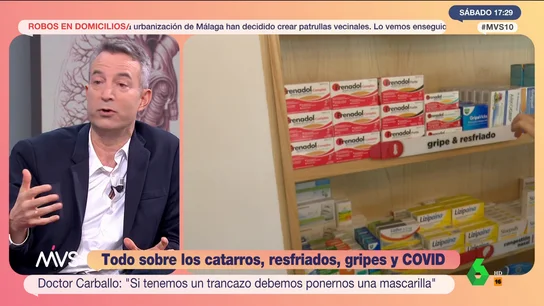 El doctor César Carballo en MVS El doctor César Carballo en MVS