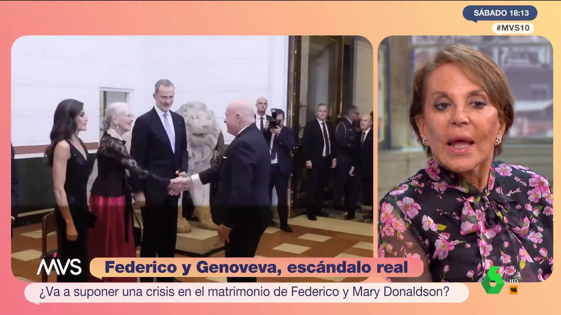 Letizia habría llamado a una amiga periodista para preguntarle qué sabía de Federico de Dinamarca y Genoveva