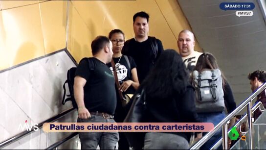 Patrullas ciudadanas contra carteristas: el d&iacute;a a d&iacute;a de las zonas m&aacute;s concurridas de las grandes ciudades