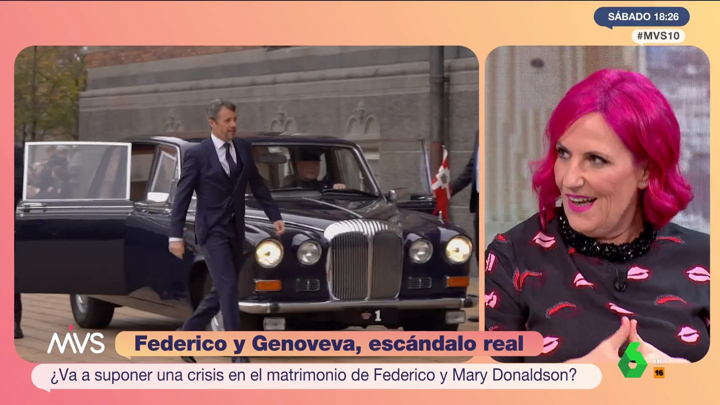 Karmele Izaguirre habla de la estrecha relación entre Federico de Dinamarca y Genoveva Casanova Karmele Izaguirre habla de la estrecha relación entre Federico de Dinamarca y Genoveva Casanova