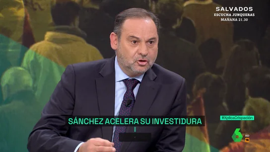 Ábalos, contundente a una simpatizante del PP Ábalos, contundente a una simpatizante del PP