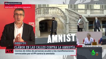 Patxi López pide no inocular "odio y rechazo" en la ciudadanía
