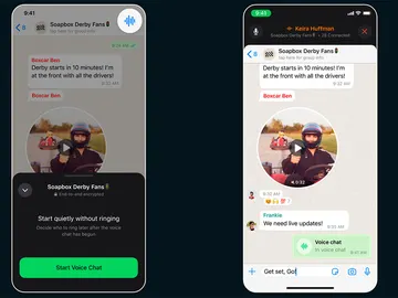 Los nuevos chats de voz Los nuevos chats de voz