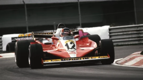 Gilles Villeneuve, en el Ferrari Gilles Villeneuve, en el Ferrari