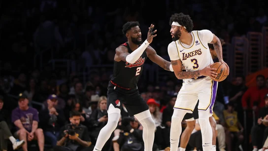 Anthony Davis en el partido frente a los Trail Blazers Anthony Davis en el partido frente a los Trail Blazers