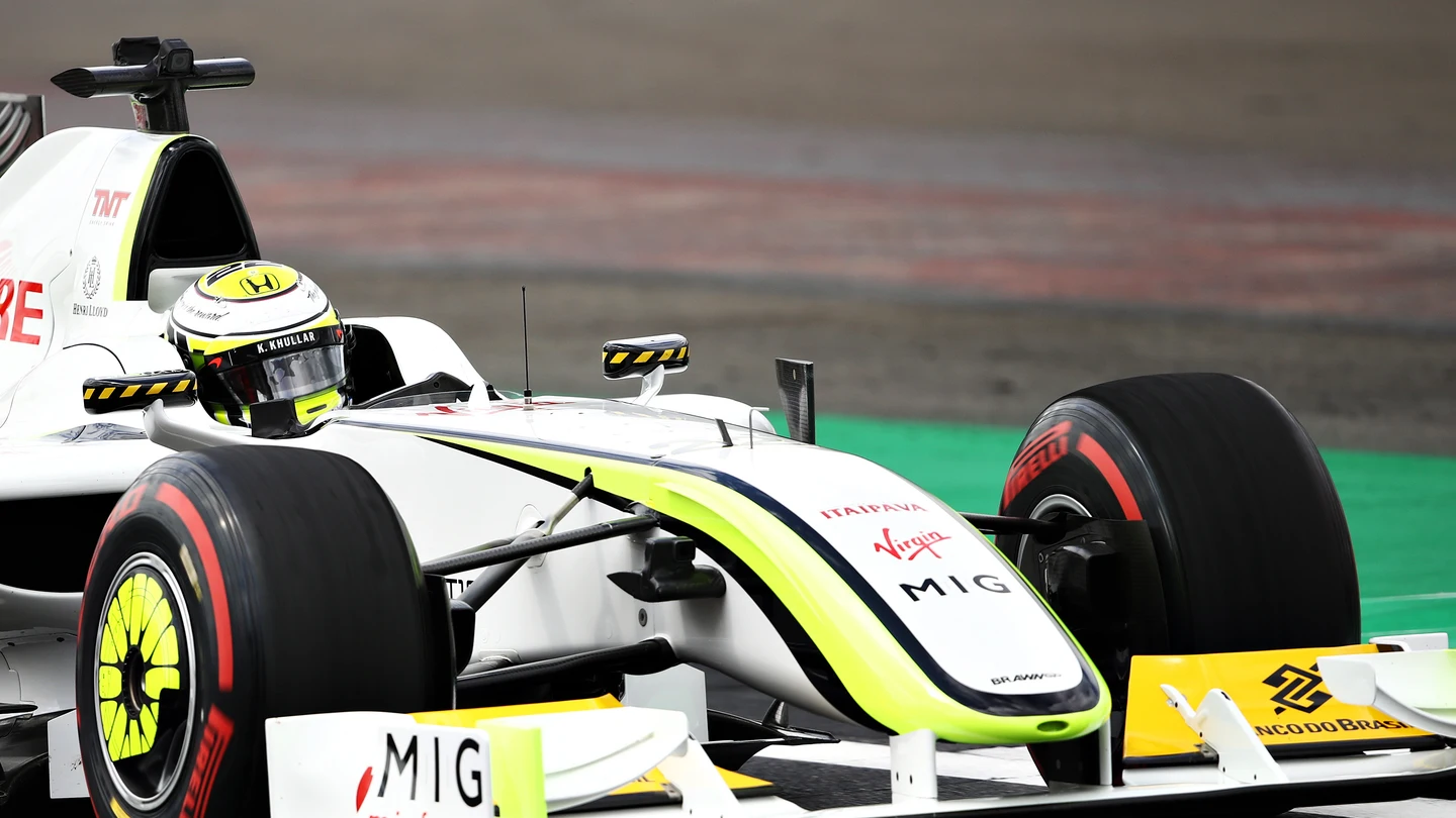 Jenson Button en Brawn GO Jenson Button en Brawn GO