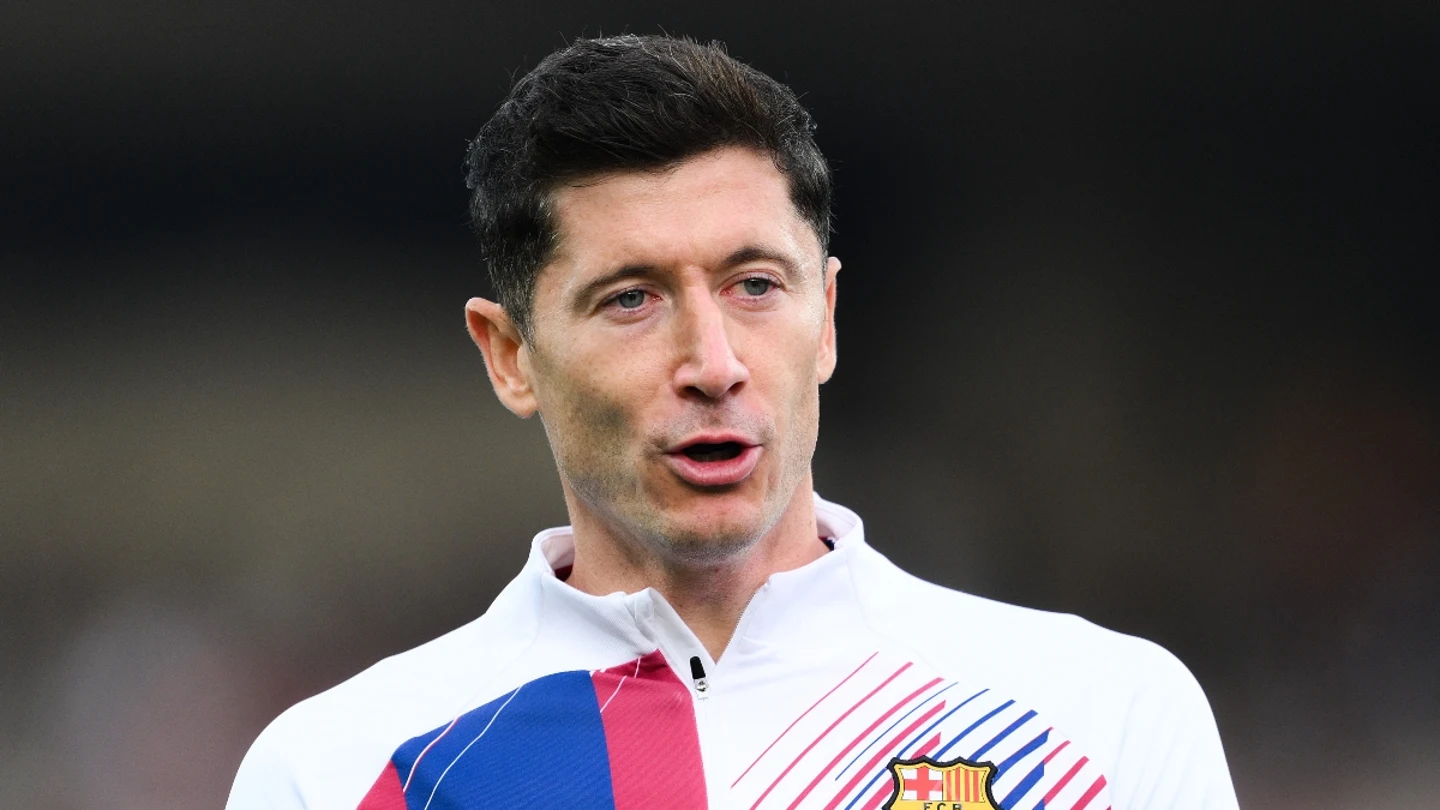 Robert Lewandowski, jugador del Barça Robert Lewandowski, jugador del Barça