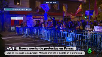 El mensaje de Iñaki López a los radicales en la manifestación de Ferraz