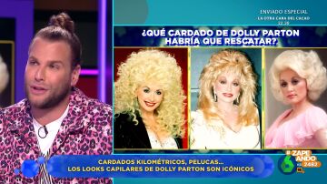 De la melena cortita al rizo loco: ¿con qué look capilar de Dolly Parton se queda Eduardo Navarrete?