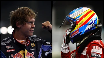 Vettel y Alonso, Abu Dabi 2010