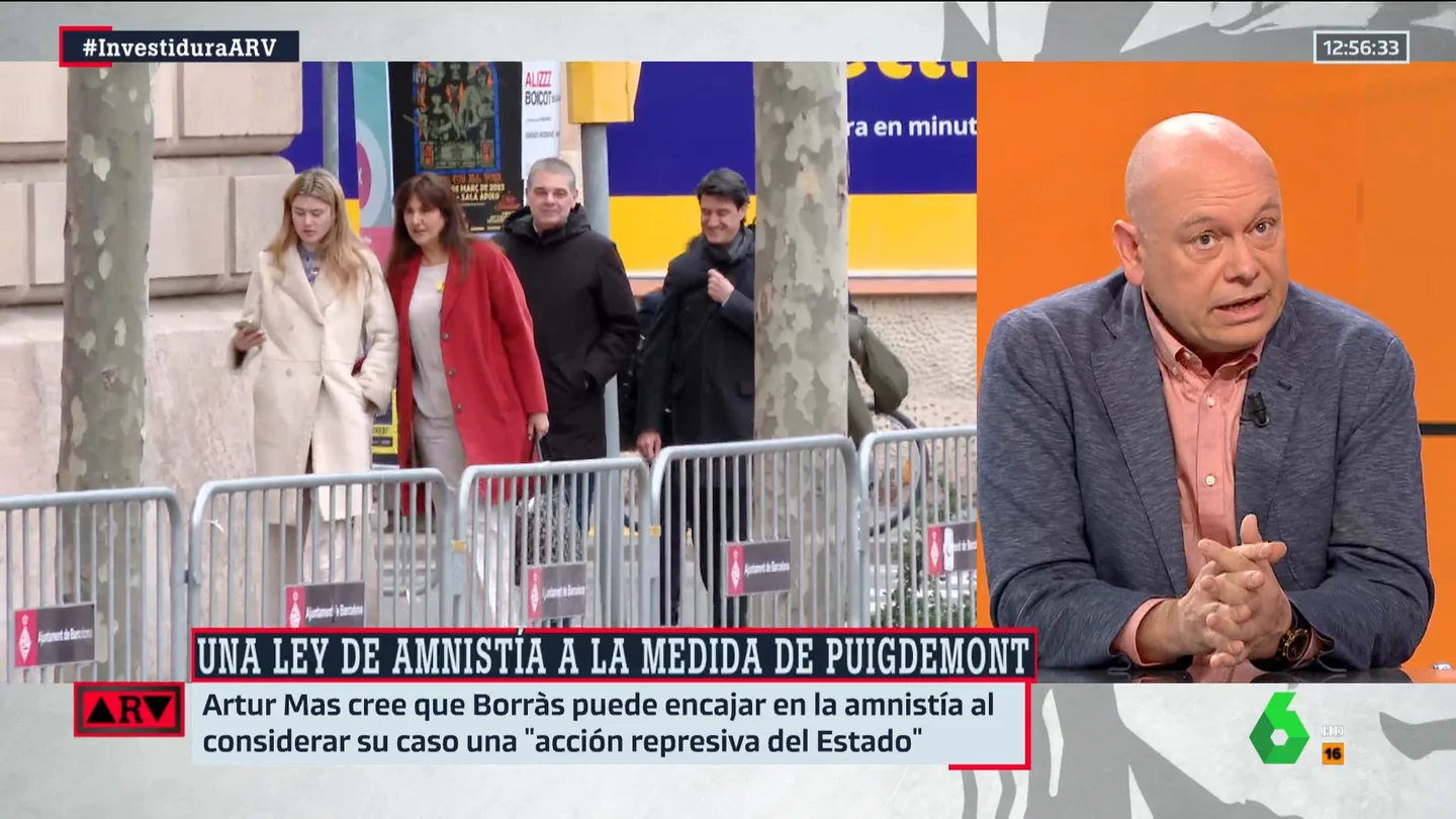 Gabriel Sanz, tajante sobre la ley de amnistía: "Pone a España en una situación compleja" Gabriel Sanz, tajante sobre la ley de amnistía: "Pone a España en una situación compleja"