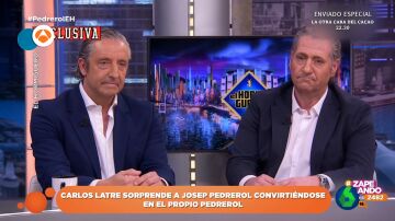 El momentazo viral de Josep Pedrerol y Carlos Latre convertido en su doble en 'El Hormiguero'