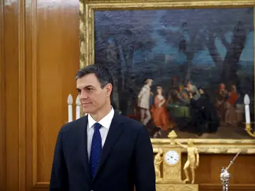 Pedro Sánchez, presidente del Gobierno en funciones. 