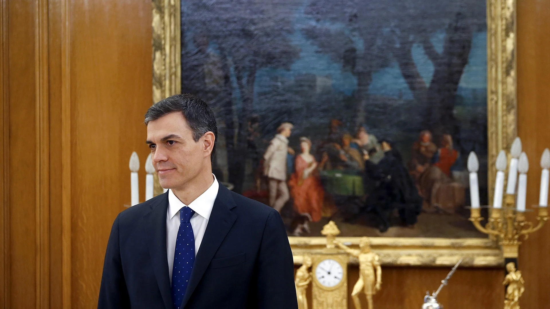 Pedro Sánchez, presidente del Gobierno en funciones. 