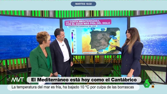 El Mediterráneo, con el agua más fría del siglo El Mediterráneo, con el agua más fría del siglo