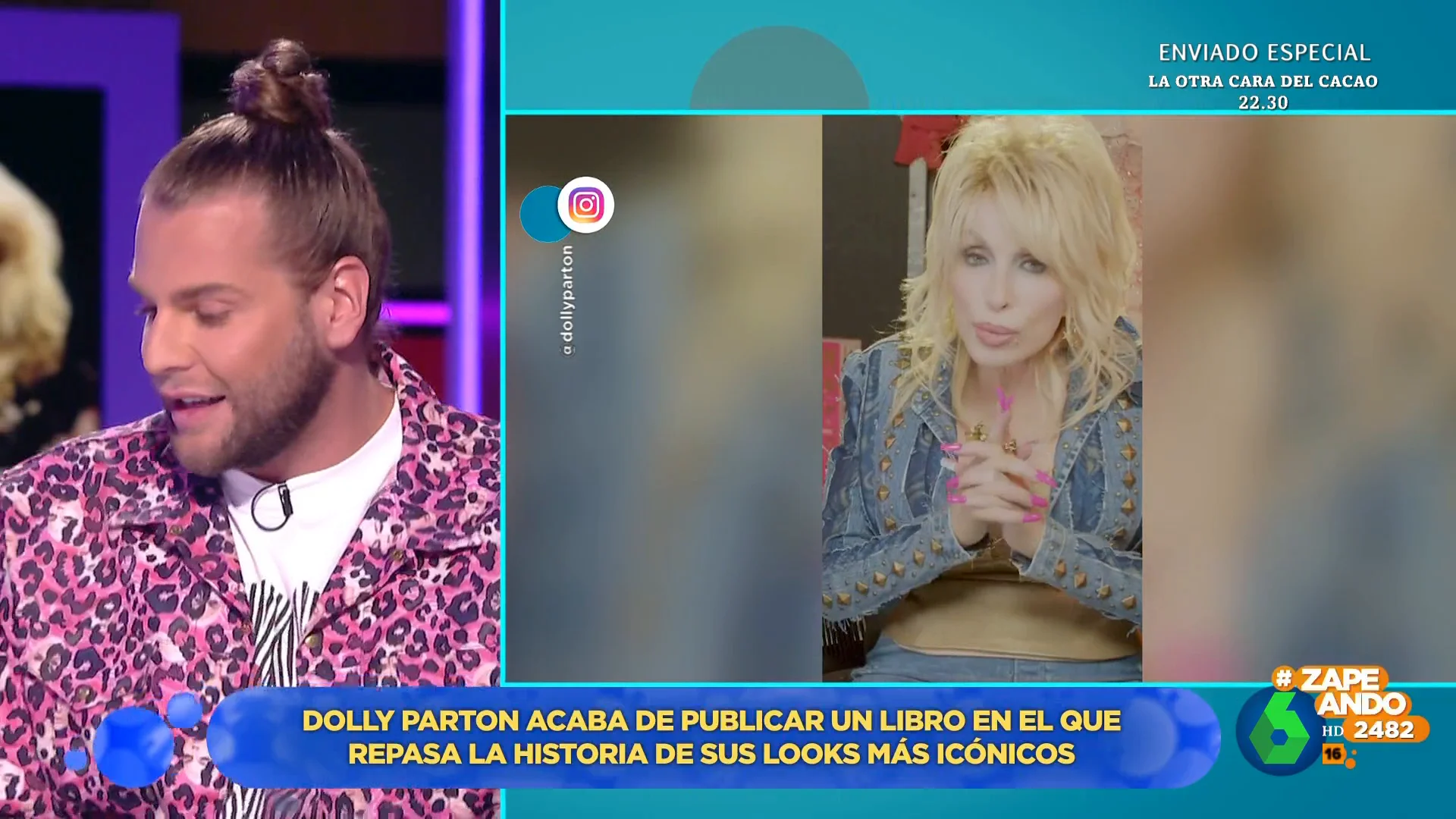 ZAPEANDO: Eduardo Navarrete comparte una curiosa anécdota sobre Dolly Parton: "¿Hola, qué tal, la piel de Dolly?"