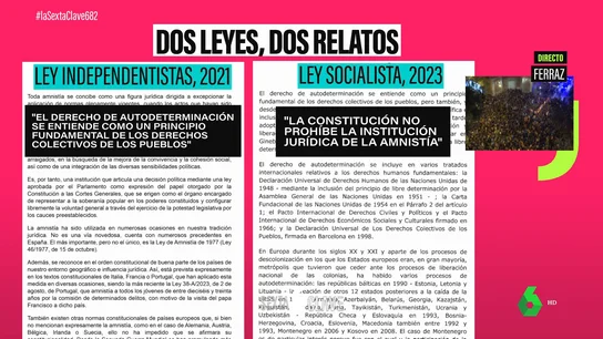 Dos leyes, dos relatos: comparando la ley de amnistía de los independentistas de 2021 con la actual del PSOE Dos leyes, dos relatos: comparando la ley de amnistía de los independentistas de 2021 con la actual del PSOE
