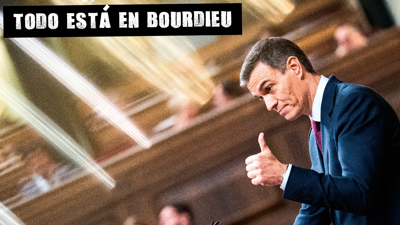 Pedro Sánchez durante su debate de investidura