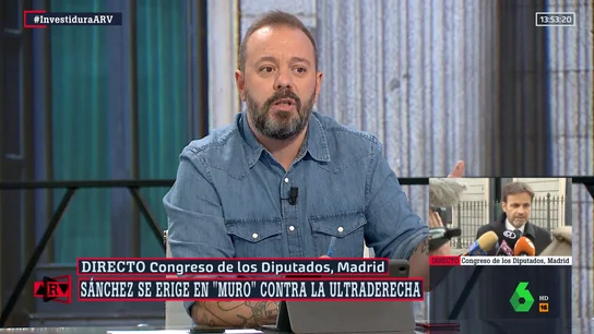 Antonio Maestre, sobre Pedro Sánchez: "Es un animal político" Antonio Maestre, sobre Pedro Sánchez: "Es un animal político"