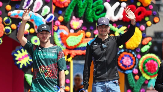 Pierre Gasly y Esteban Ocon Pierre Gasly y Esteban Ocon