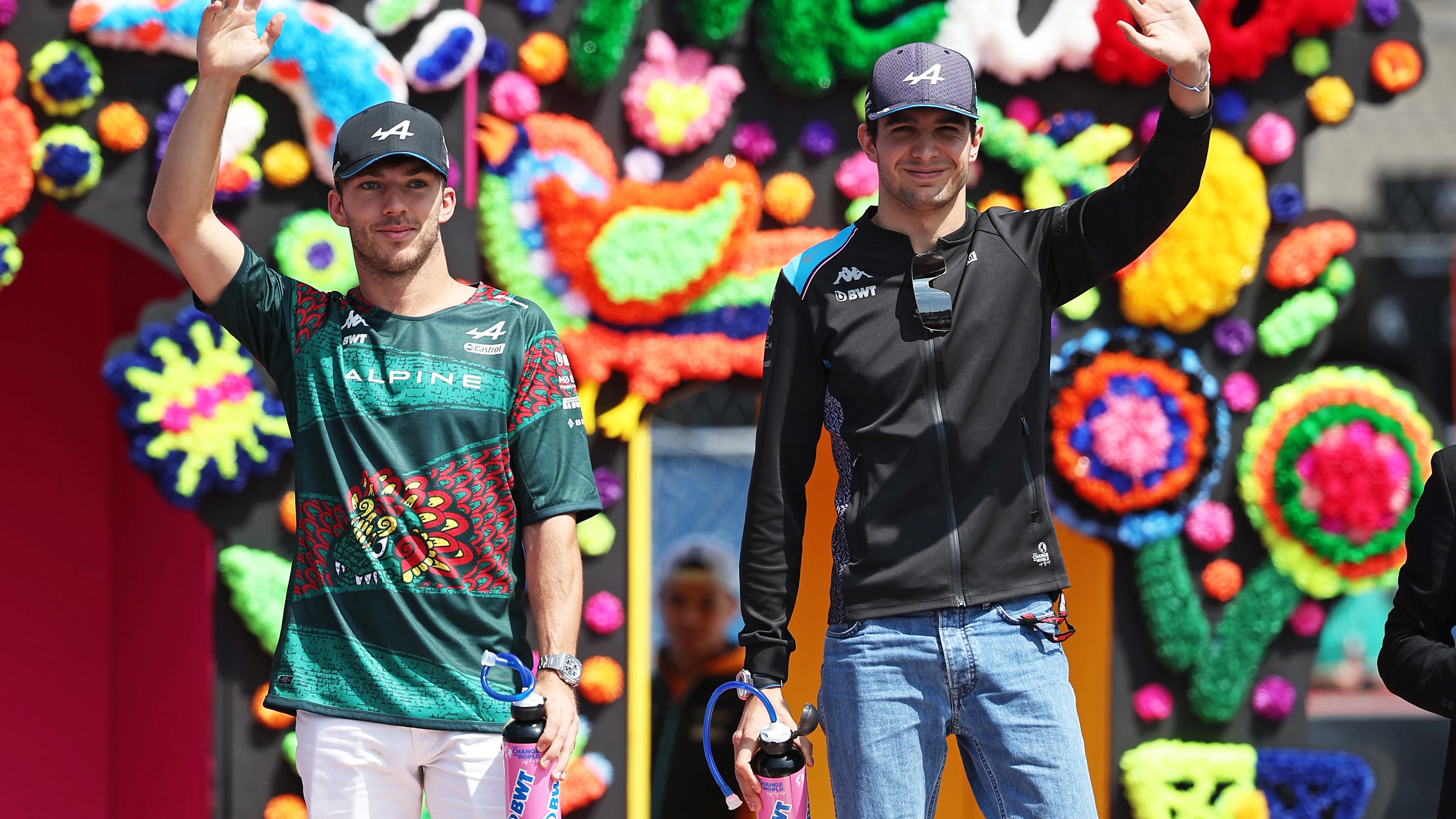 Pierre Gasly y Esteban Ocon