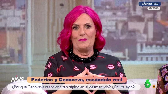 Karmele Izaguirre aclara por qué no sería la primera vez que Federico de Dinamarca visita a Genoveva Casanova Karmele Izaguirre aclara por qué no sería la primera vez que Federico de Dinamarca visita a Genoveva Casanova