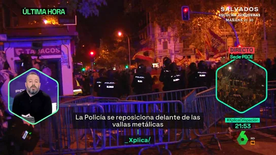 La reflexión de Antonio Maestre sobre los ultras en Ferraz: "Conocemos un poco estos grupos de extrema derecha" La reflexión de Antonio Maestre sobre los ultras en Ferraz: "Conocemos un poco estos grupos de extrema derecha"