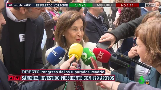 Margarita Robles: "Hay mucha ilusión y ganas de trabajar" Margarita Robles: "Hay mucha ilusión y ganas de trabajar"