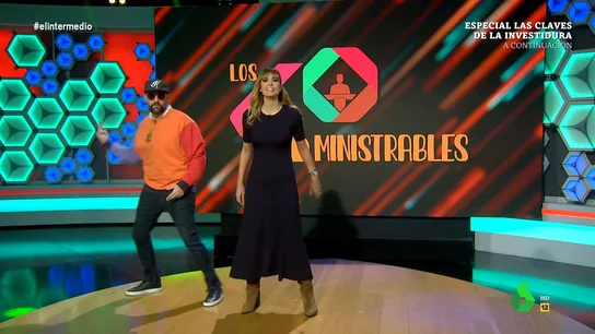 De las "Supremes de La Moncloa" a los "singles de Sumar": Dani Mateo y Sandra Sabatés repasan la lista de posibles ministros De las "Supremes de La Moncloa" a los "singles de Sumar": Dani Mateo y Sandra Sabatés repasan la lista de posibles ministros