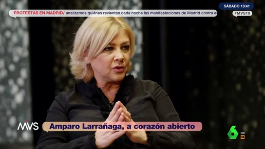 Amparo Larrañaga condena "la violencia extrema" de las protestas en Ferraz: "¿Por qué se tienen que quemar contenedores? Amparo Larrañaga condena "la violencia extrema" de las protestas en Ferraz: "¿Por qué se tienen que quemar contenedores?