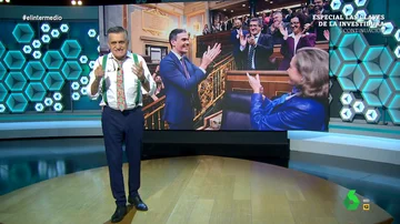 Wyoming, tras la investidura de Sánchez: "Es cada vez más como Tom Cruise, un galán especialista en misiones imposibles" Wyoming, tras la investidura de Sánchez: "Es cada vez más como Tom Cruise, un galán especialista en misiones imposibles"