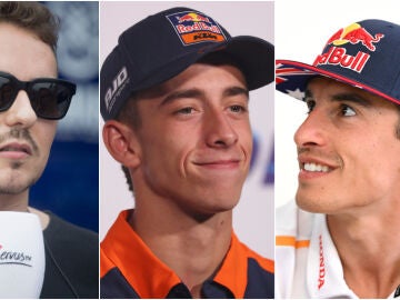 Jorge Lorenzo, Pedro Acosta y Marc M&aacute;rquez