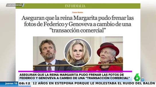 La reina Margarita habría retrasado su abdicación tras la polémica con Genoveva Casanova: "La relación entre Mary y Federico cada vez es más tensa" La reina Margarita habría retrasado su abdicación tras la polémica con Genoveva Casanova: "La relación entre Mary y Federico cada vez es más tensa"