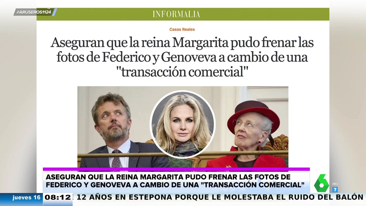 La reina Margarita habría retrasado su abdicación tras la polémica con Genoveva Casanova: "La relación entre Mary y Federico cada vez es más tensa" La reina Margarita habría retrasado su abdicación tras la polémica con Genoveva Casanova: "La relación entre Mary y Federico cada vez es más tensa"